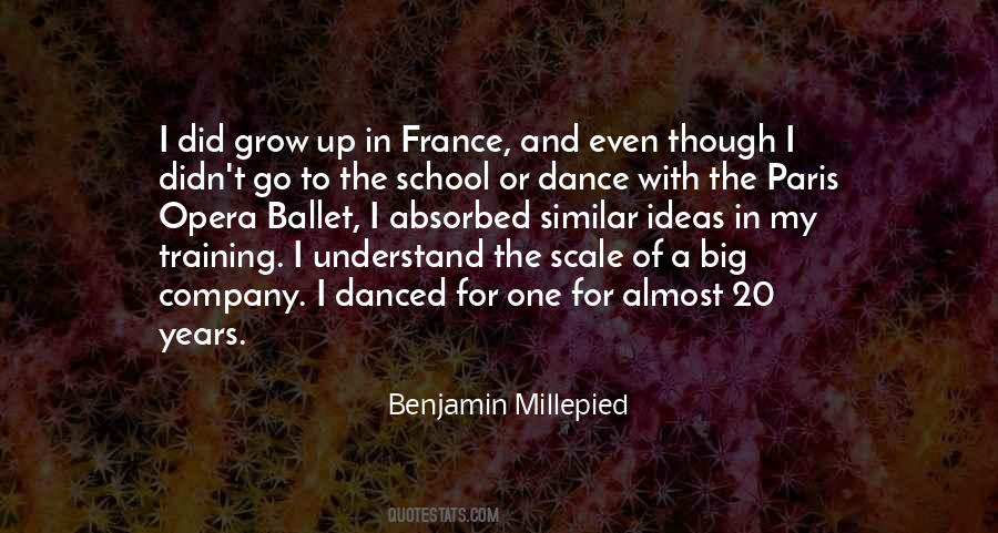 Benjamin Millepied Quotes #488744