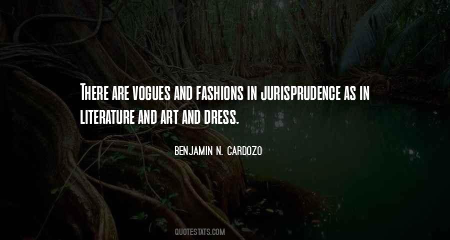Benjamin N. Cardozo Quotes #1301842
