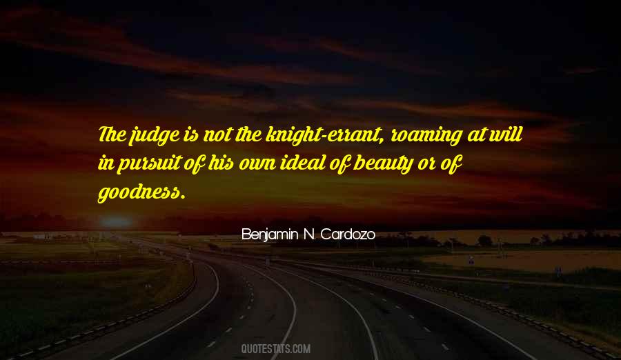 Benjamin N. Cardozo Quotes #195689