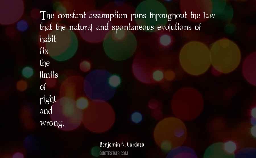Benjamin N. Cardozo Quotes #964864
