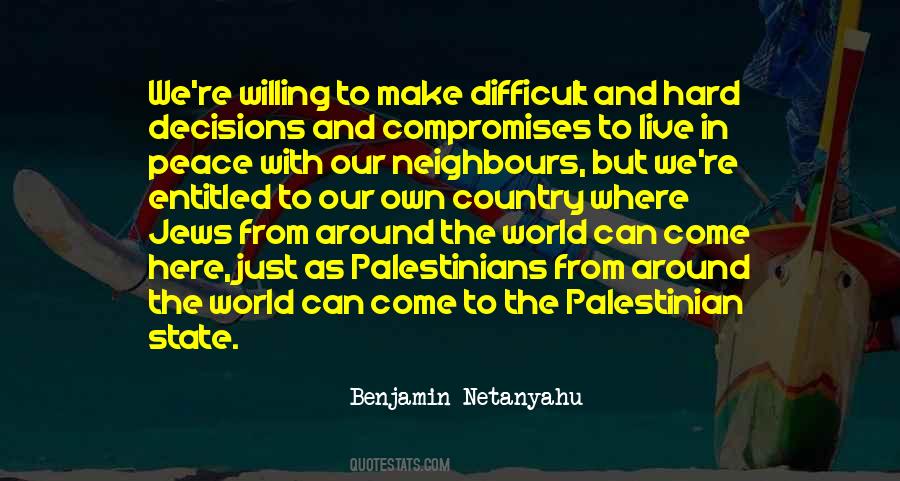 Benjamin Netanyahu Quotes #1227810