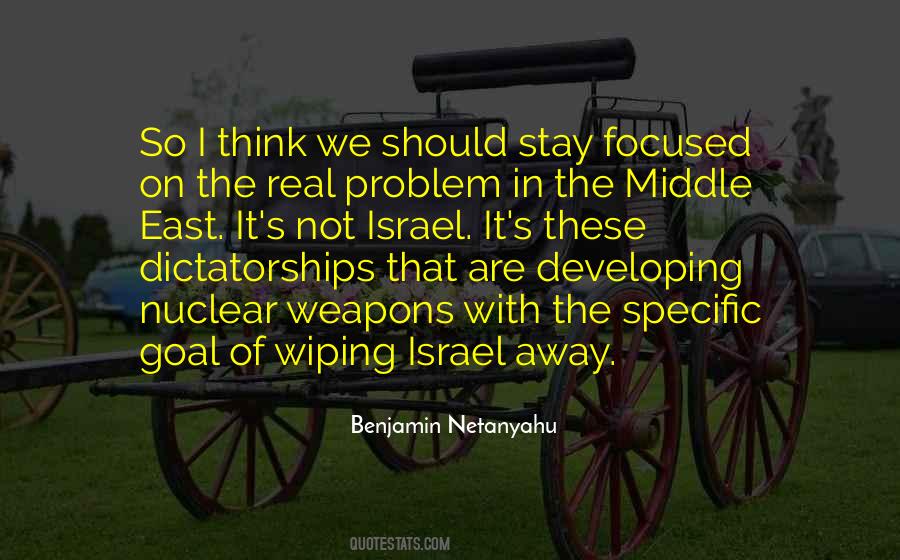 Benjamin Netanyahu Quotes #1397502