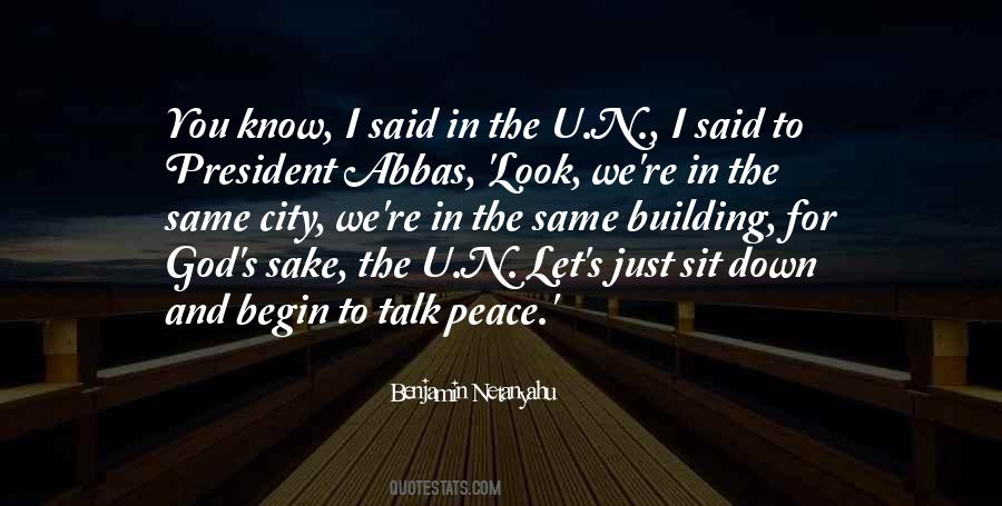 Benjamin Netanyahu Quotes #1628767