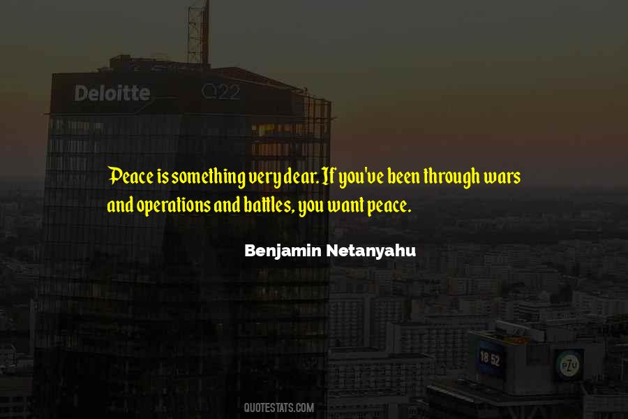 Benjamin Netanyahu Quotes #329272