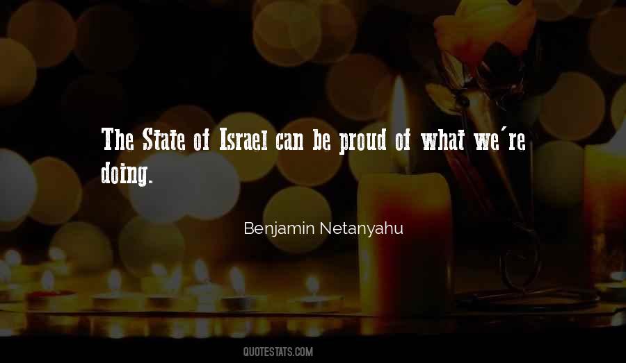 Benjamin Netanyahu Quotes #369055