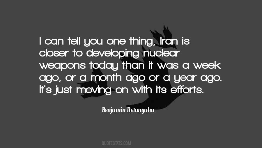 Benjamin Netanyahu Quotes #407397