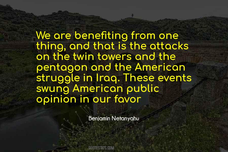 Benjamin Netanyahu Quotes #432518