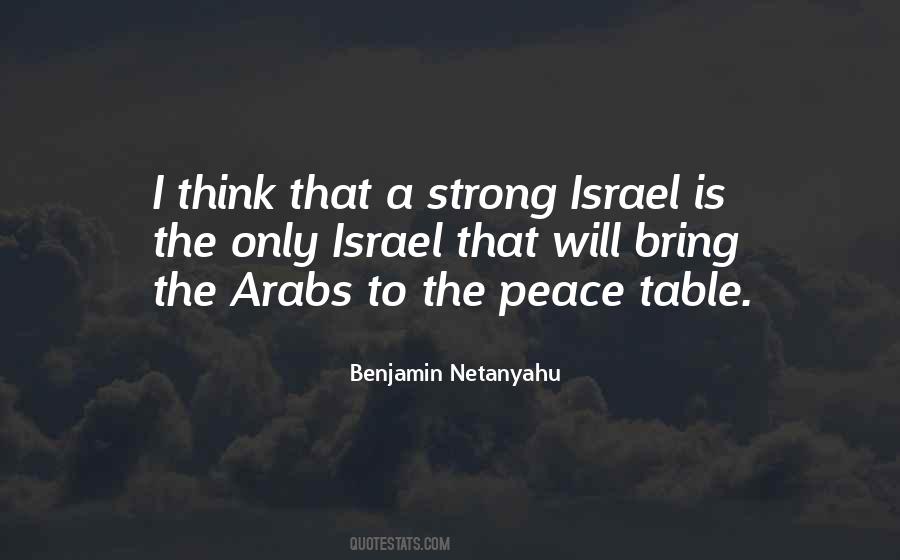 Benjamin Netanyahu Quotes #725411