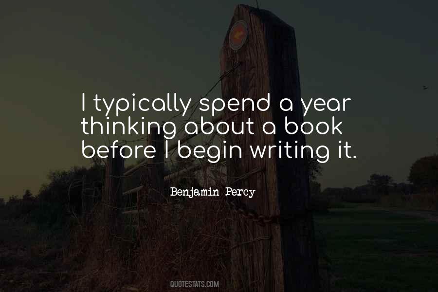 Benjamin Percy Quotes #1227393