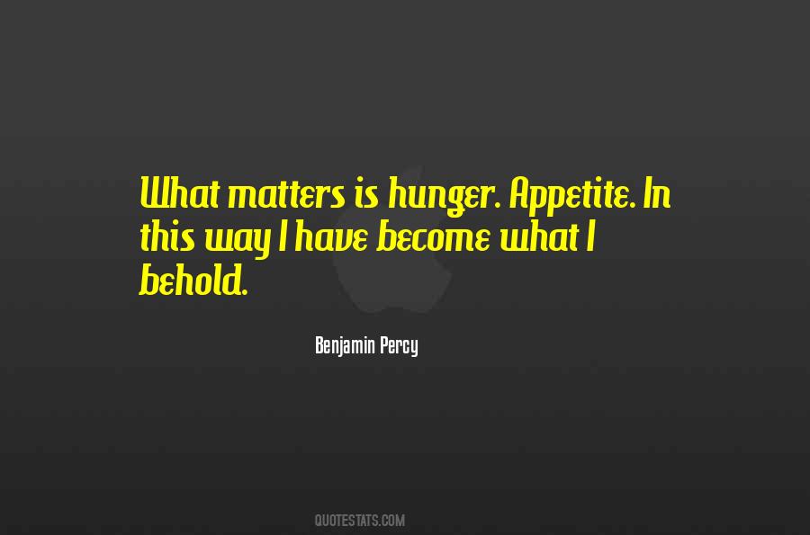 Benjamin Percy Quotes #333682