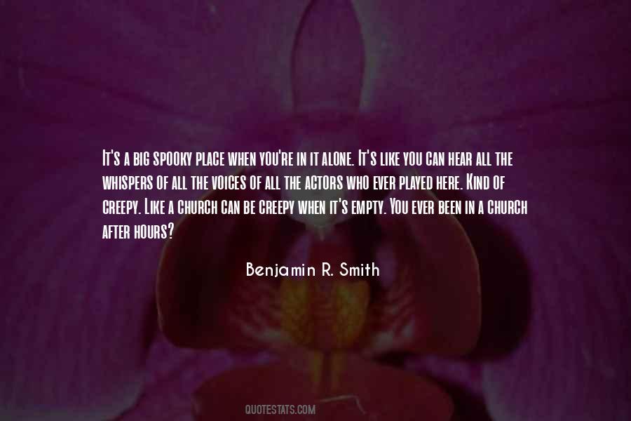 Benjamin R. Smith Quotes #516919