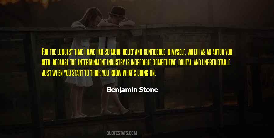 Benjamin Stone Quotes #1056678