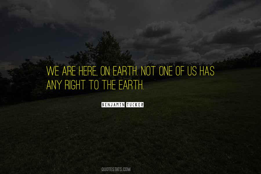 Benjamin Tucker Quotes #1047809