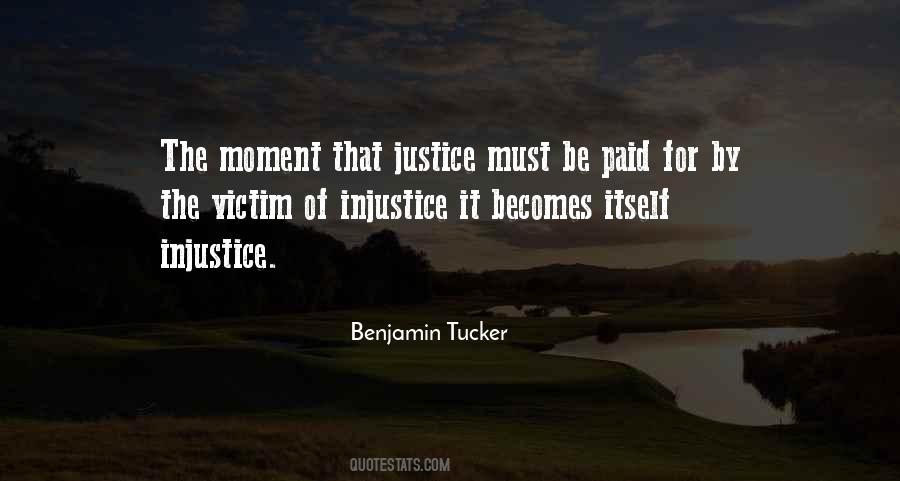 Benjamin Tucker Quotes #1189694