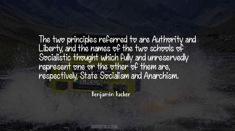 Benjamin Tucker Quotes #1418888