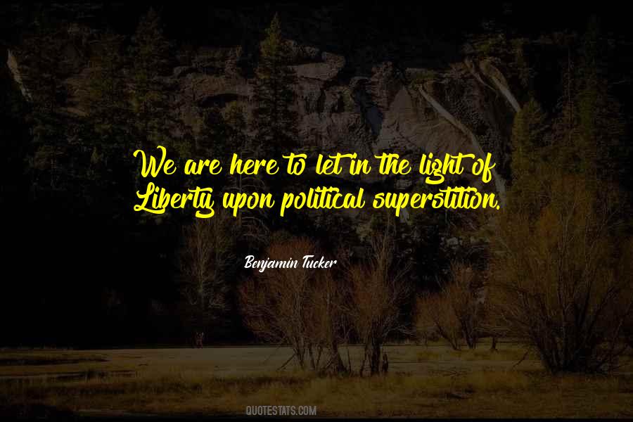 Benjamin Tucker Quotes #1747811