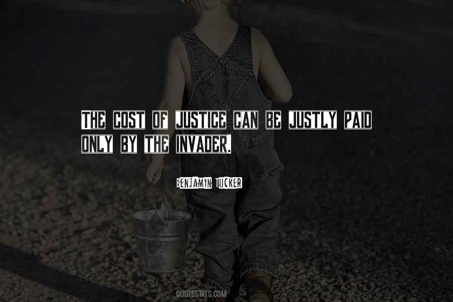 Benjamin Tucker Quotes #1804422