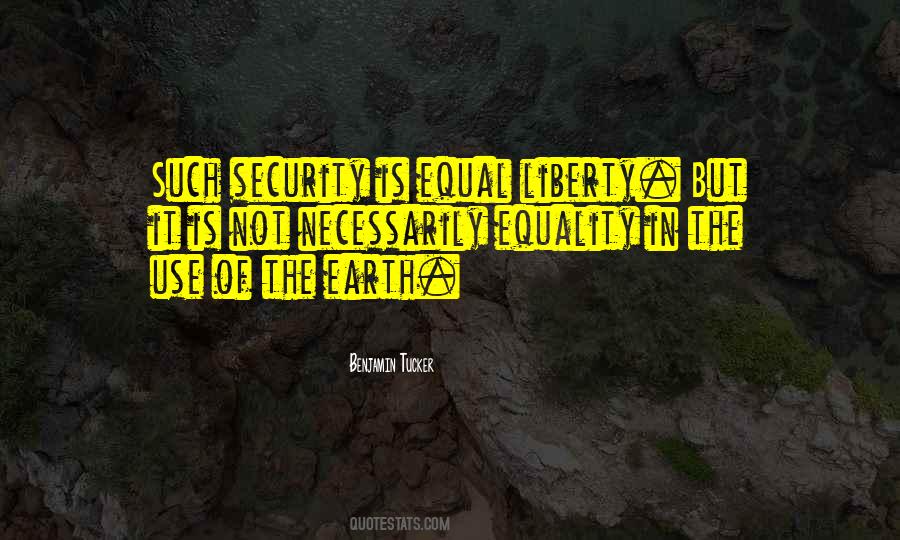Benjamin Tucker Quotes #237209