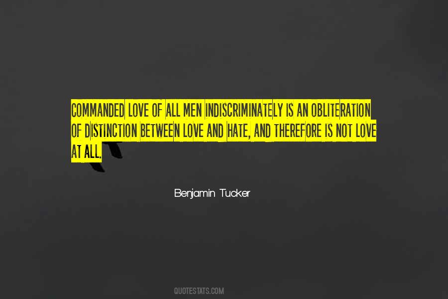 Benjamin Tucker Quotes #296707