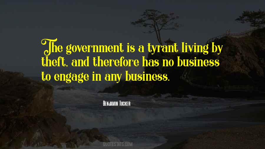 Benjamin Tucker Quotes #362943