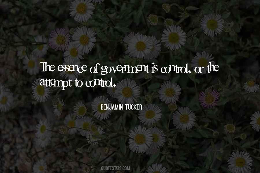 Benjamin Tucker Quotes #446166