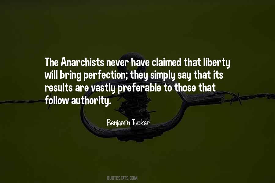 Benjamin Tucker Quotes #7406