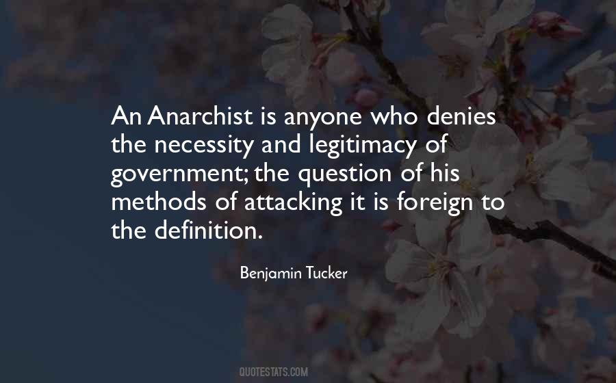 Benjamin Tucker Quotes #765574