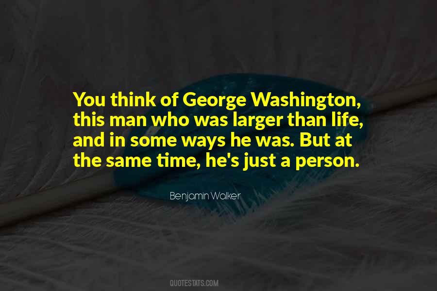 Benjamin Walker Quotes #1772219