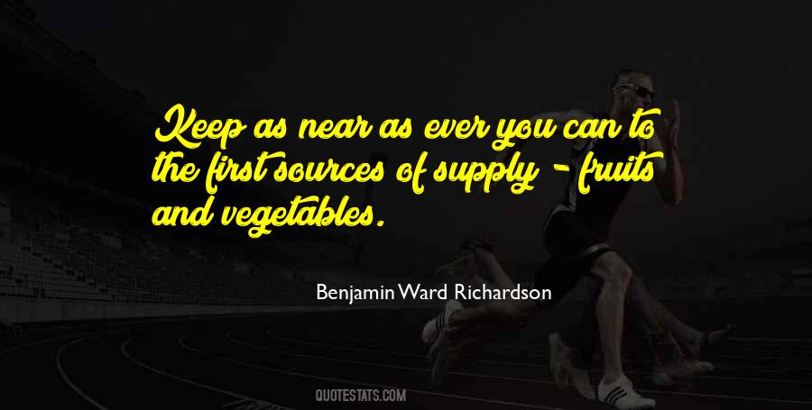 Benjamin Ward Richardson Quotes #592602