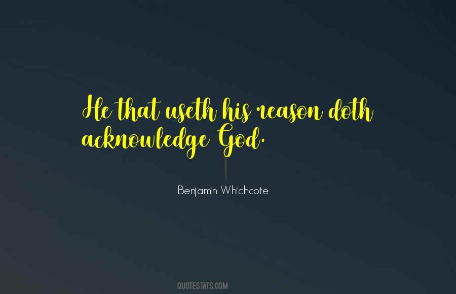 Benjamin Whichcote Quotes #1045311