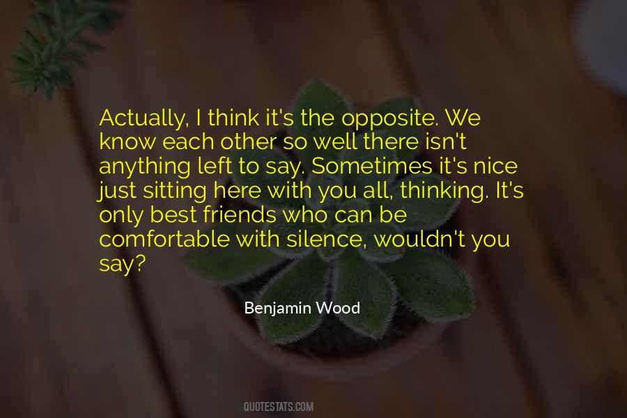 Benjamin Wood Quotes #1196279