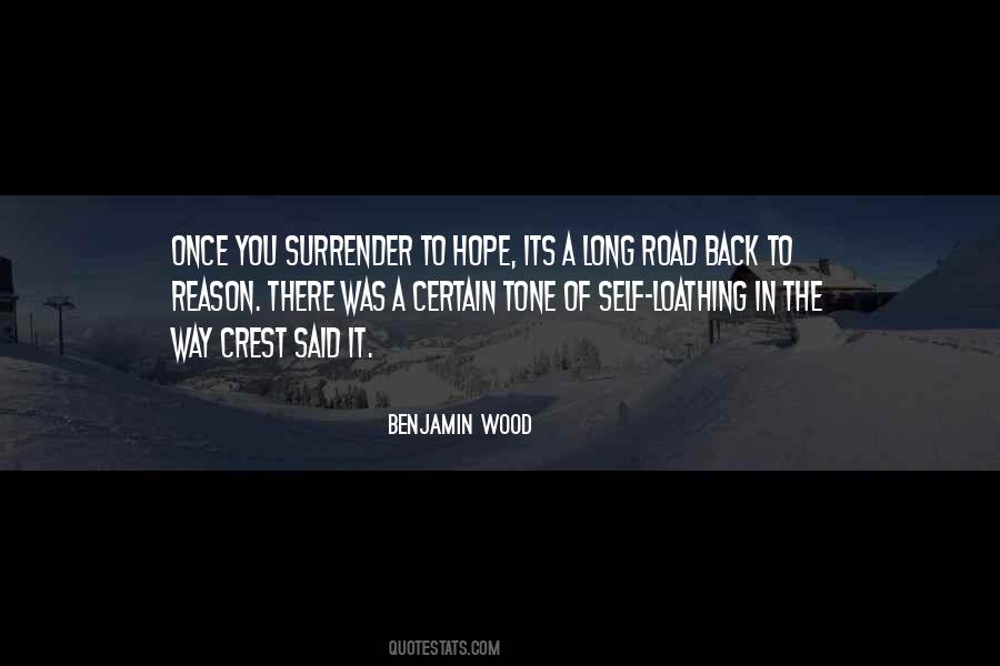 Benjamin Wood Quotes #1250286
