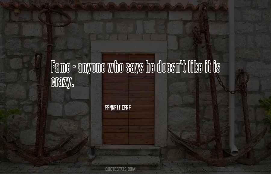 Bennett Cerf Quotes #1337619