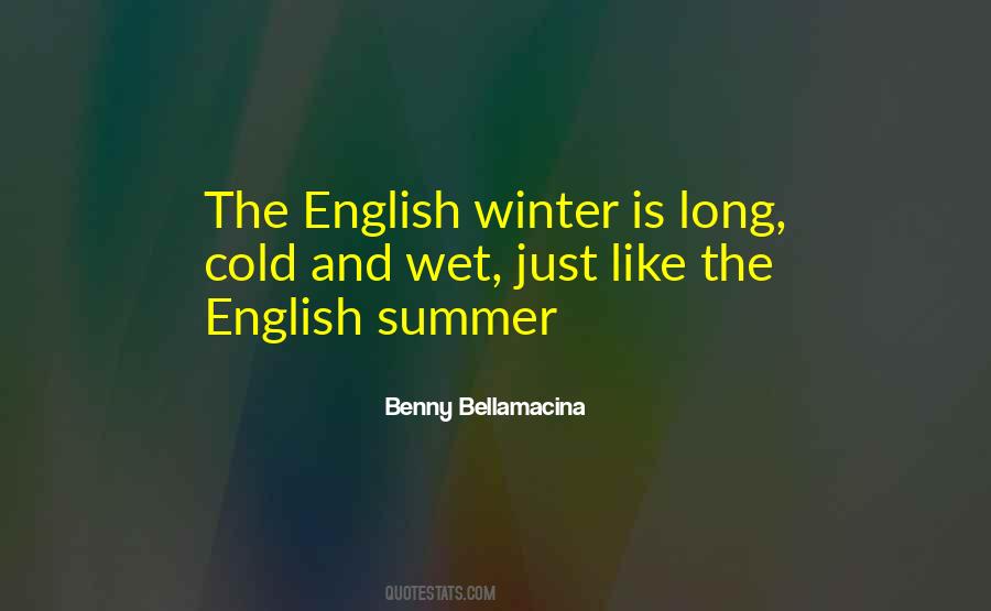 Benny Bellamacina Quotes #1238005