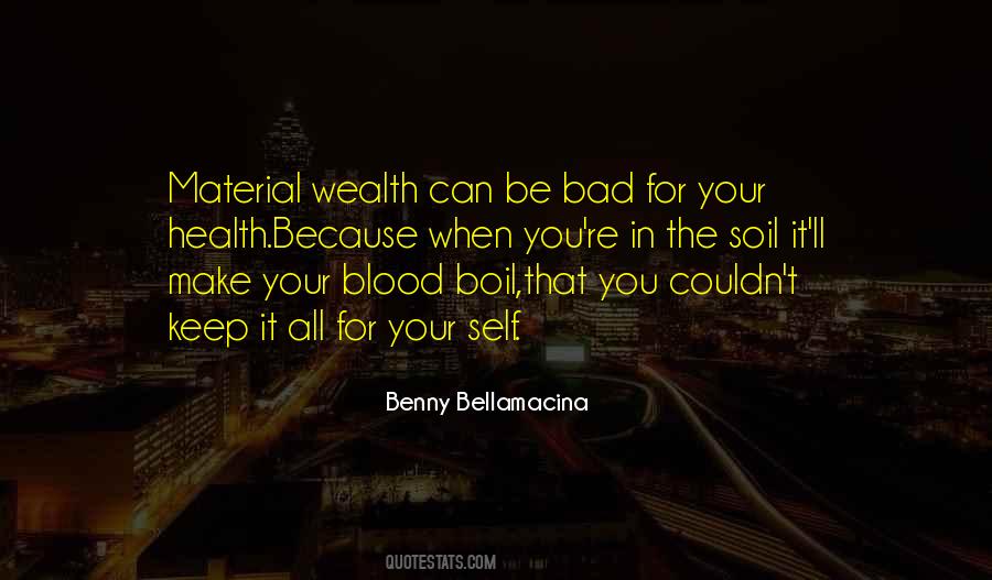 Benny Bellamacina Quotes #141503