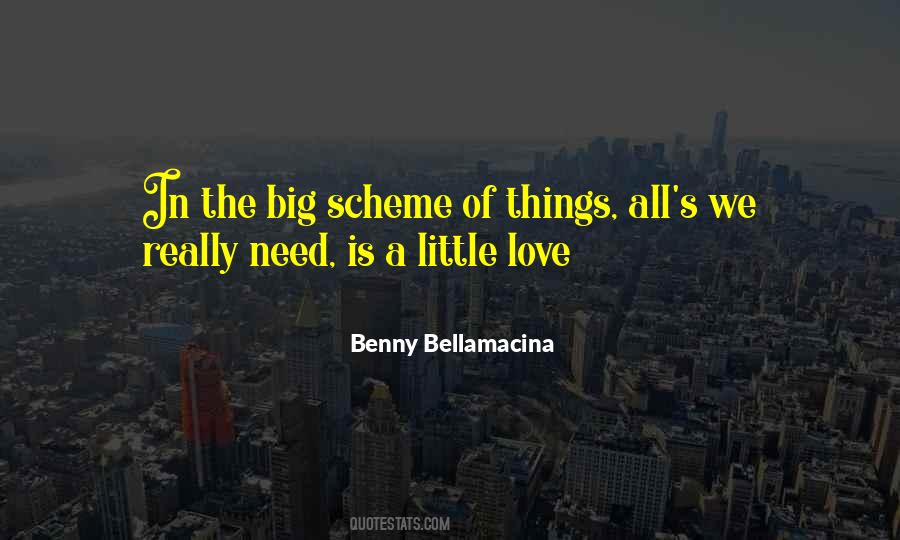 Benny Bellamacina Quotes #1736775