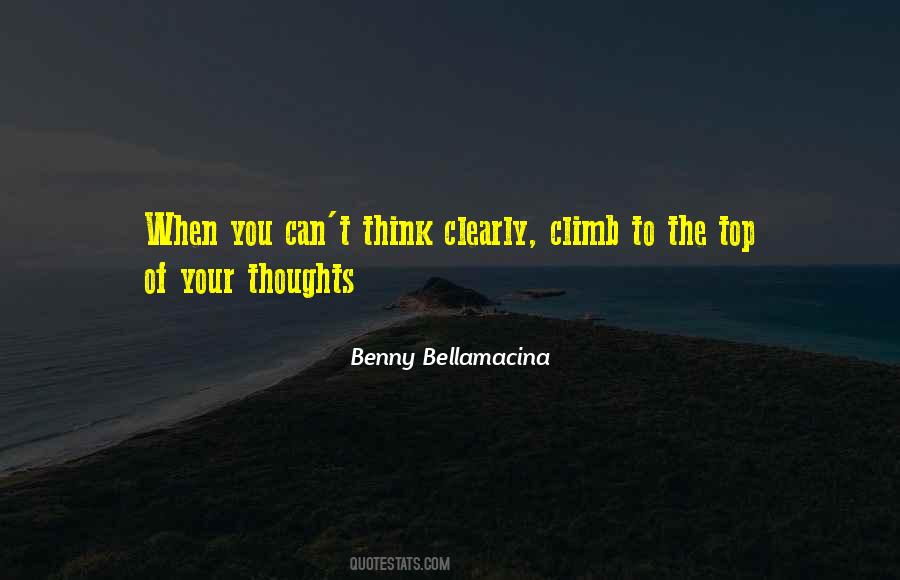 Benny Bellamacina Quotes #36793