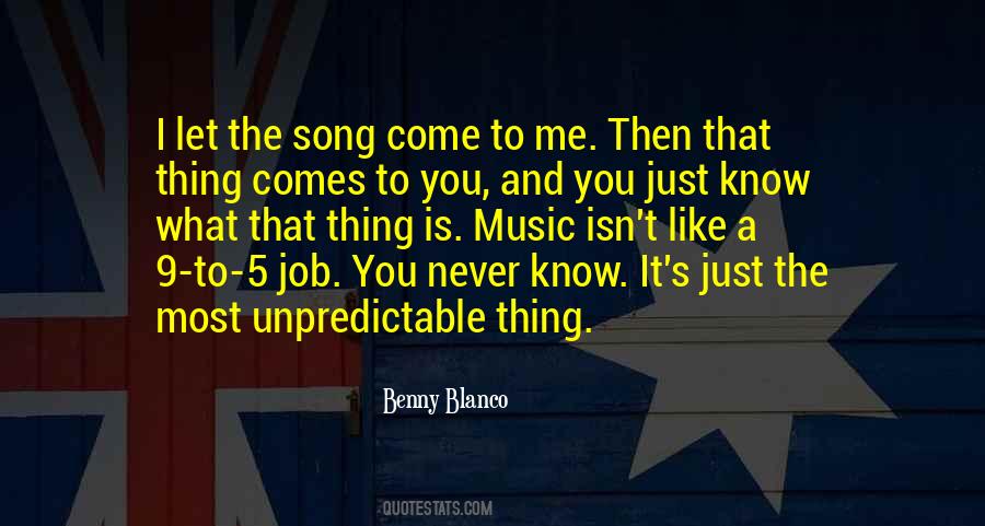 Benny Blanco Quotes #597053