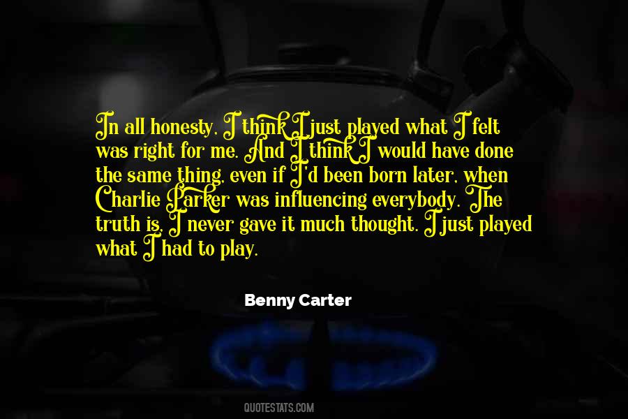 Benny Carter Quotes #1727606