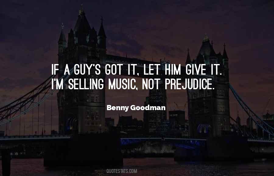 Benny Goodman Quotes #33502