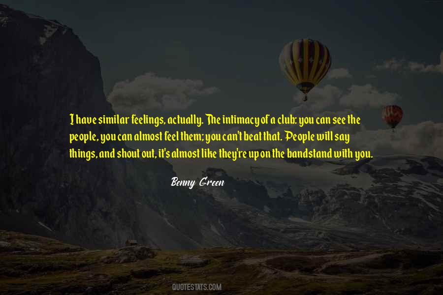 Benny Green Quotes #1106262