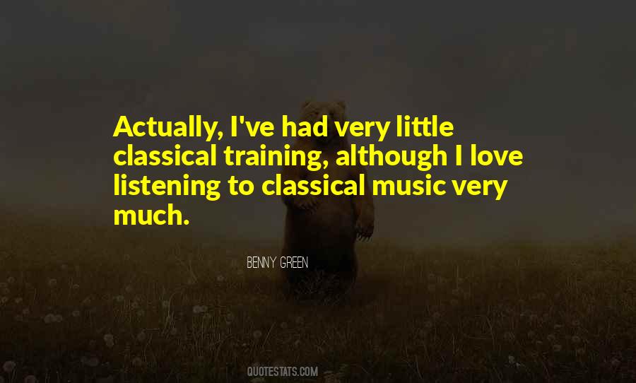 Benny Green Quotes #1182046