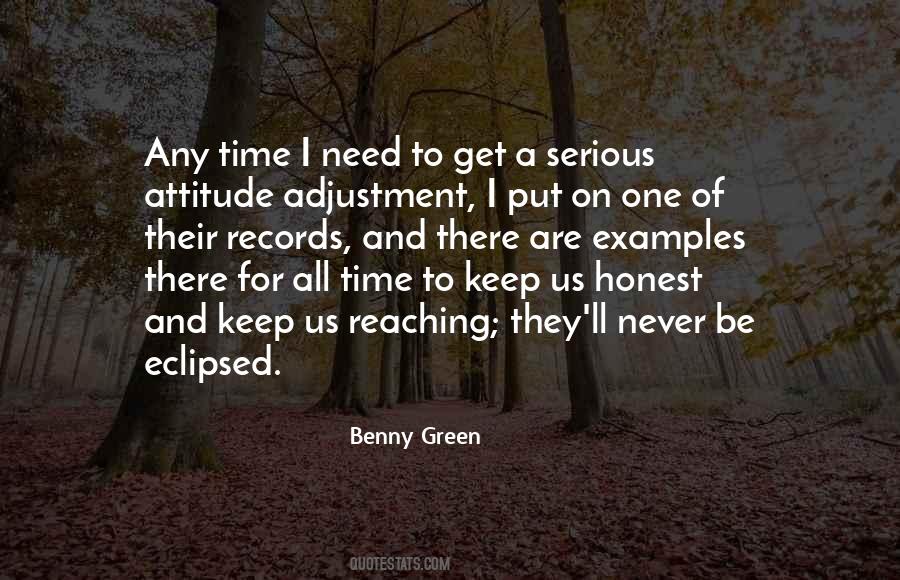 Benny Green Quotes #701837