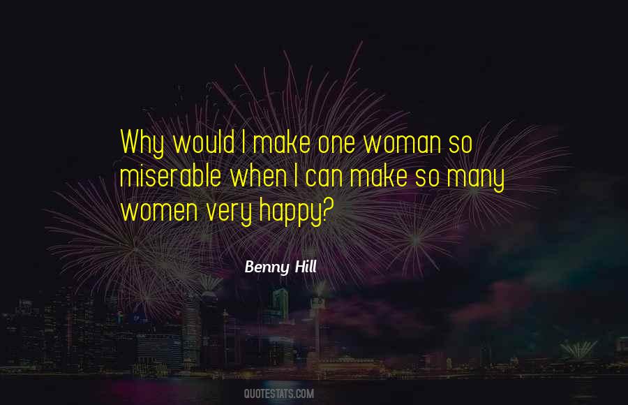 Benny Hill Quotes #266685