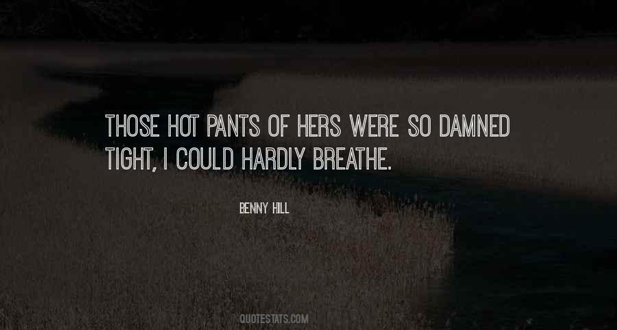 Benny Hill Quotes #785628