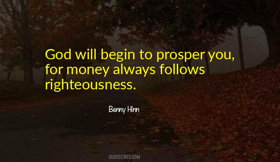 Benny Hinn Quotes #1146352