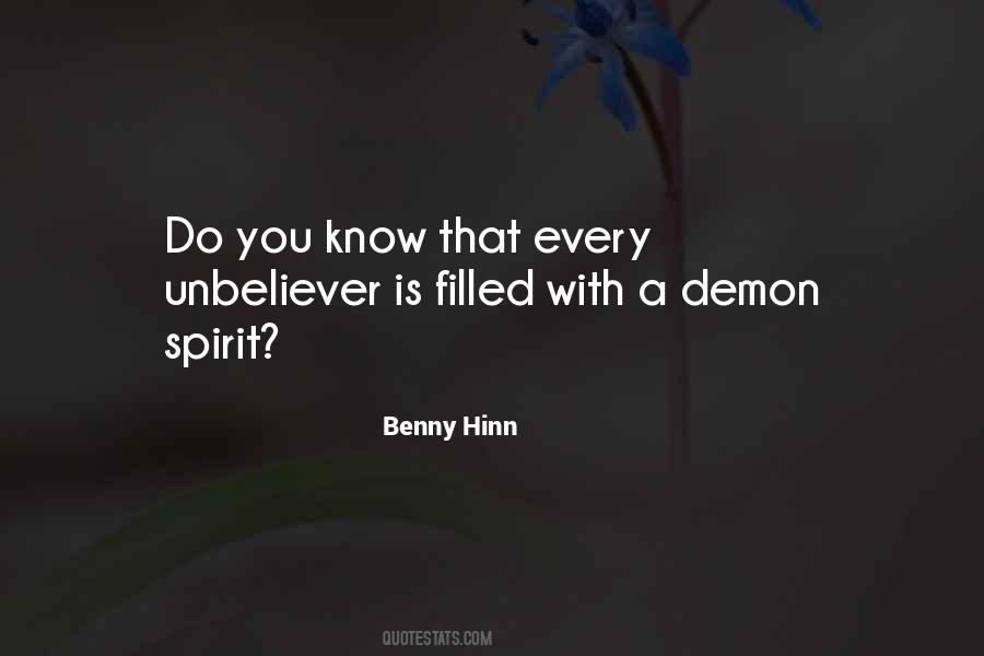 Benny Hinn Quotes #1374965