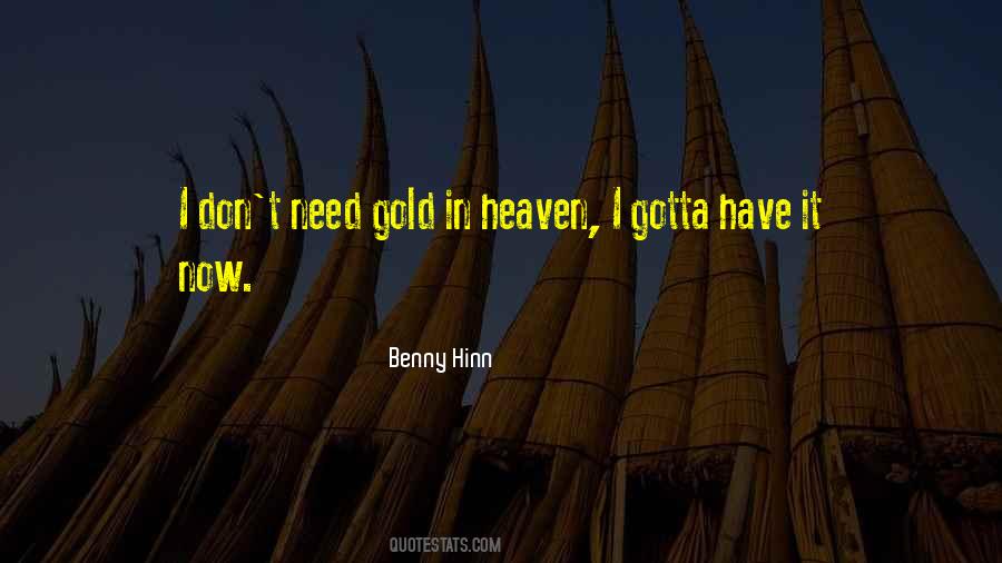 Benny Hinn Quotes #1571840