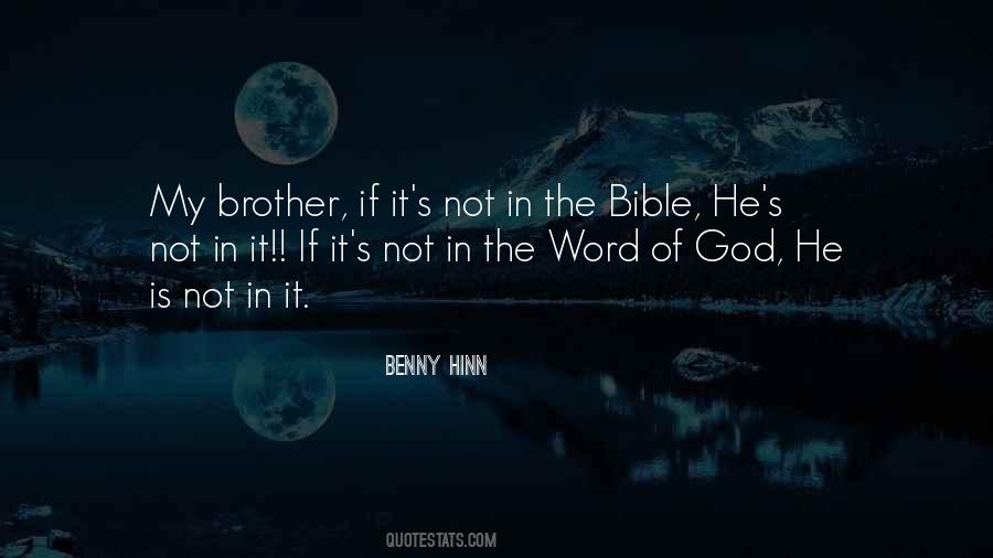 Benny Hinn Quotes #1583043