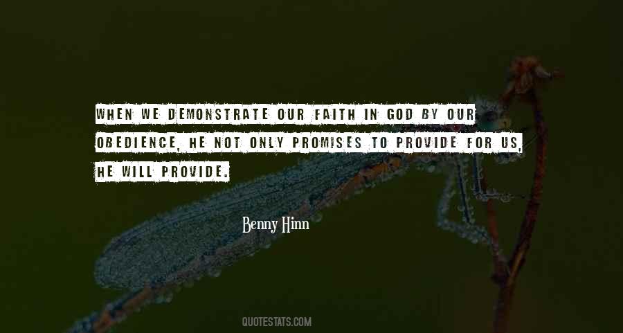 Benny Hinn Quotes #333641